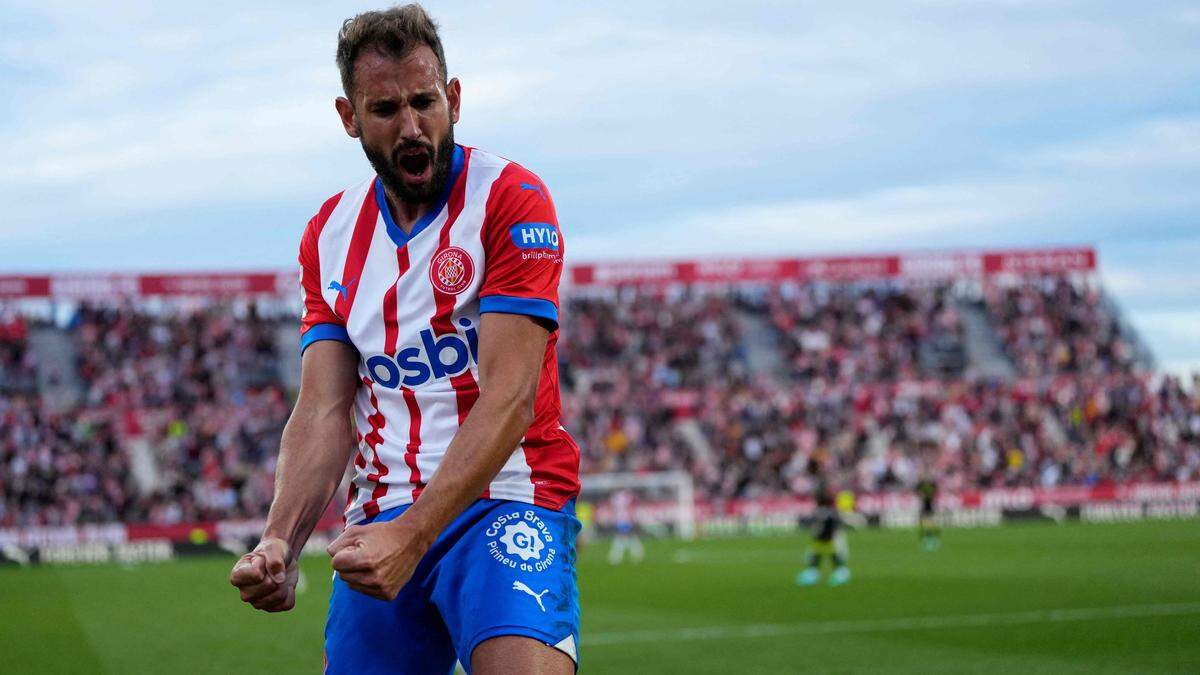 Kapitän Cristhian Stuani spielt seit 2017 für den FC Girona, der mehrheitlich im Besitz der City Football Group steht 	