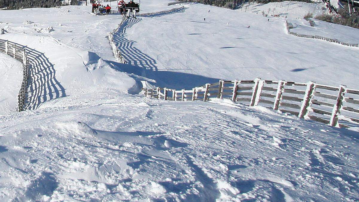 Der Unfall ereignete sich auf der Aineck-Abfahrt (Sujetfoto)