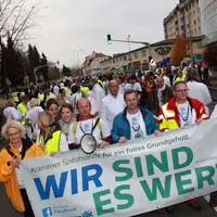 Im Jahr 2015 gingen die Spitalsärzte für ein neues Gehaltsmodell auf die Straße