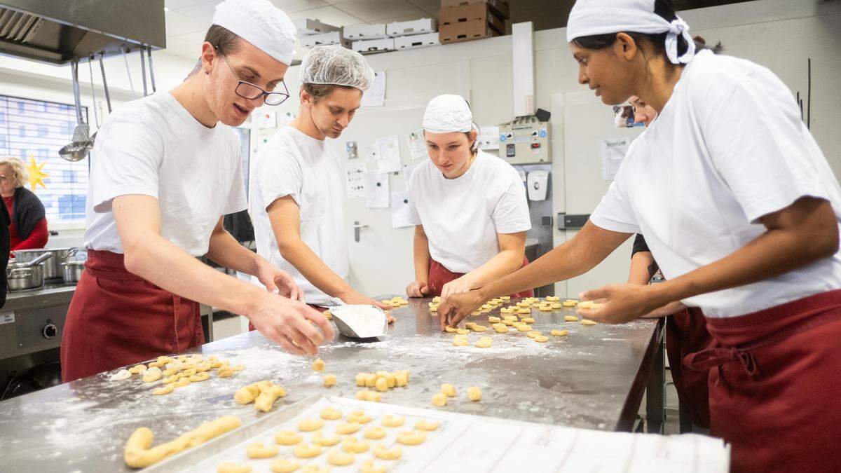 In der Konditorei Famoos steht vor allem die Zusammenarbeit im Vordergrund 