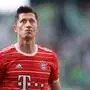 Robert Lewandowski im Dress seines ehemaligen Arbeitgebers