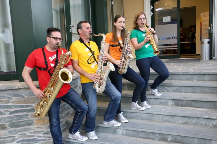 ... wirkten weiters „Sax 4 You“ (Leitung Ulrich Schaller), ...