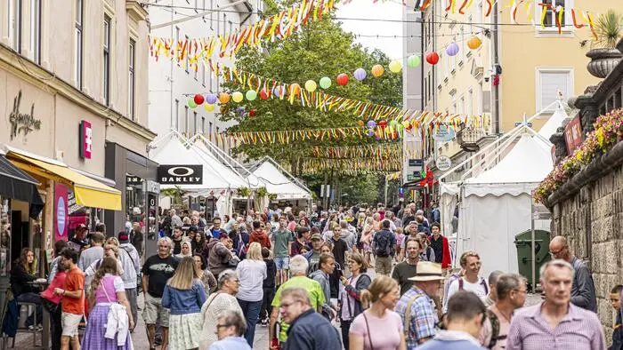 Das kühle und regnerische Wetter konnte die Stimmung nicht trüben