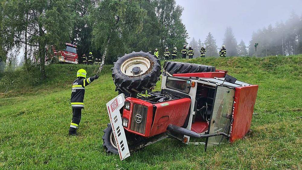 Tödlicher Traktorunfall in Laßnitz bei Murau
