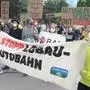 Großdemo gegen die geplante Lobau-Autobahn in Wien