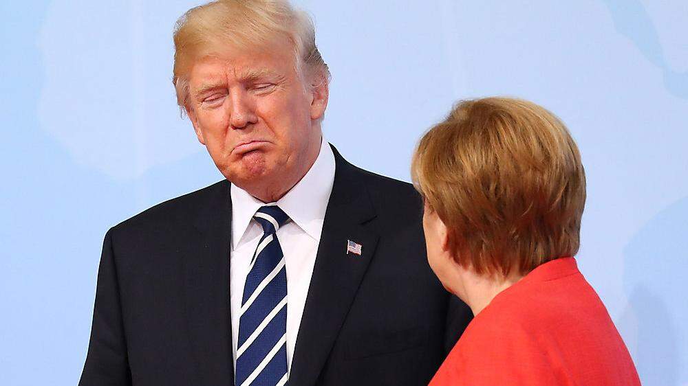 Brüchige Beziehungsgeschichte: Trump und Merkel