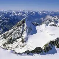 Der Schrankogel in den Stubaier Alpen