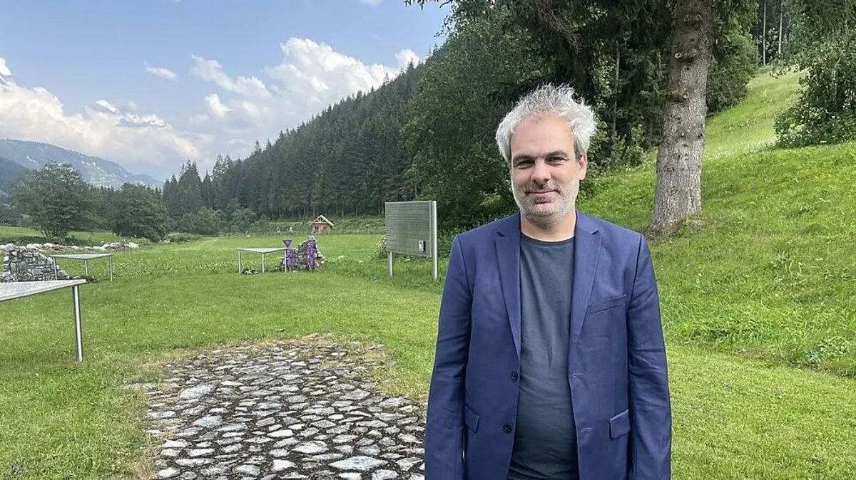 Stefan Stradner, Obmann des Gedenkvereins: "Das ist mitten unter uns passiert"