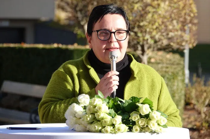 Initiatorin Monika Faes führte durch das Programm