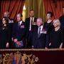 König Charles III, Königin Camilla, Prinz William und seine Frau Katherine sowie Prinzessin Anne und weitere Familienmitglieder | Die königliche Familie bei der Gedenkfeier für die Kriegstoten