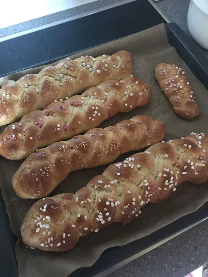 Die fertigen Striezel