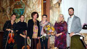 30 Jahre &quot;LiteraturPur&quot;: Mira und Sara Gregorič, Maja Haderlap, Barbara Kreiner, Ingrid Paulitsch und Lukas Gradnitzer