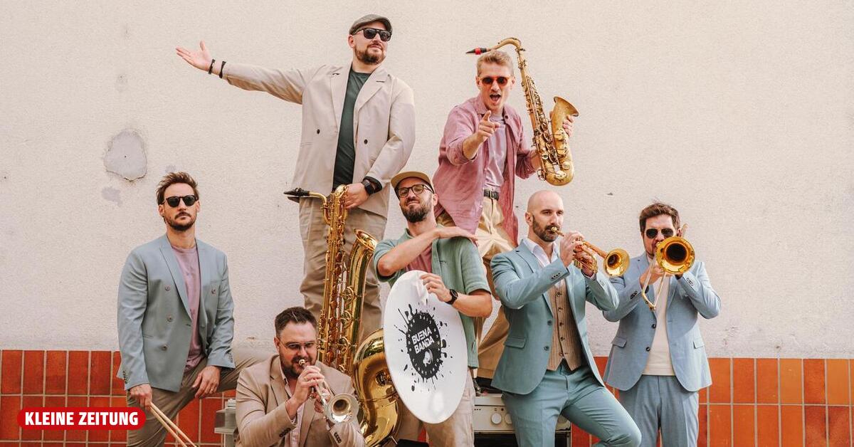 Brass-Band Buena Banda präsentiert neues Album in Feldbacher Brauerei