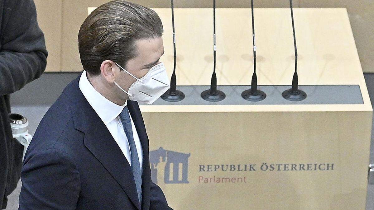 ÖVP-Chef Sebastian Kurz blickt in seine politische Zukunft.