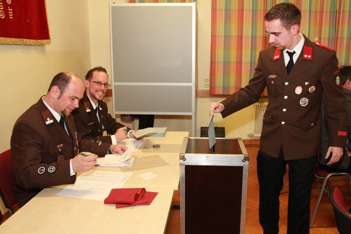 Bei der Wehrversammlung Anfang März wurde das neue Kommando für die nächsten fünf Jahre gewählt.