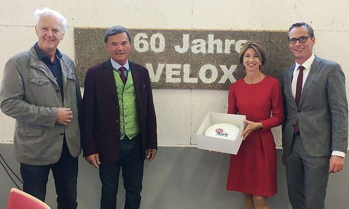 Auch Landeshauptmann-Stellvertreterin Gaby Schaunig besuchte das Velox Werk in Maria Rojach