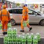 Wasserausgabe Wasserverteilung STW Bundesheer Messeparkplatz Messe Klagenfurt Oktober 2024