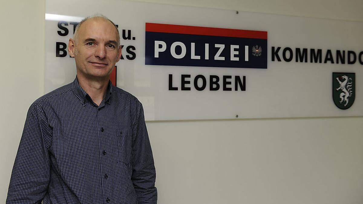 Benno Hulla war knapp 40 Jahre lang im Exekutivdienst im Bezirk Leoben tätig