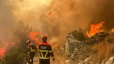 Großbrand auf der Insel Hvar