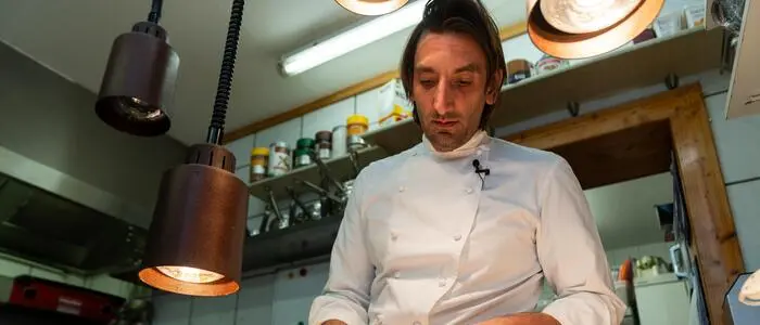 Dominik Utassy in seinem Element