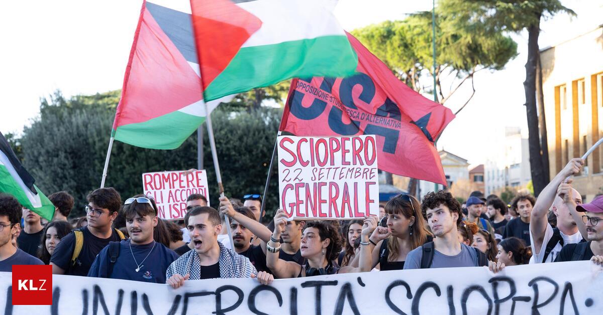 Wunderschone Streik Italien 08 09 23 Fotosnull