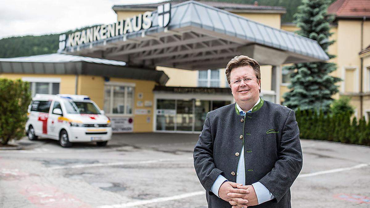 Wolfgang Müller, bislang Geschäftsführer des Krankenhauses Friesach