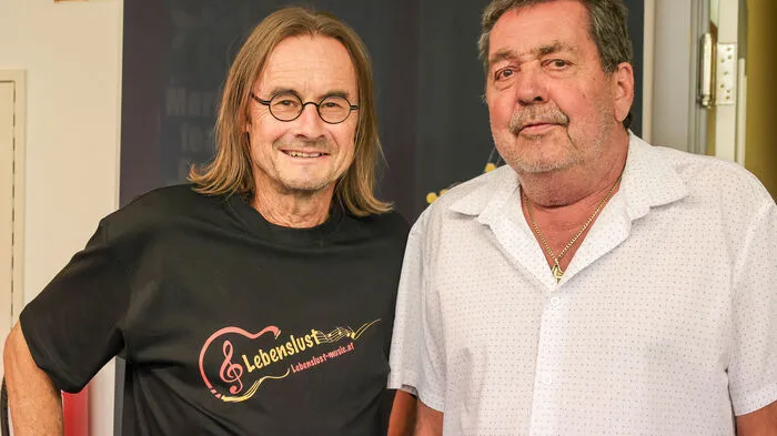 Der in Spielberg lebende ehemalige Journalist, Chefredakteur und Zeitungsherausgeber Michael Heger gab am Freitag mit seiner Band „Lebenslust“ ein Live-Konzert, das unter die Haut ging.