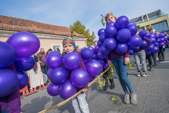 So bunt ist das Gamlitzer Weinlesefest