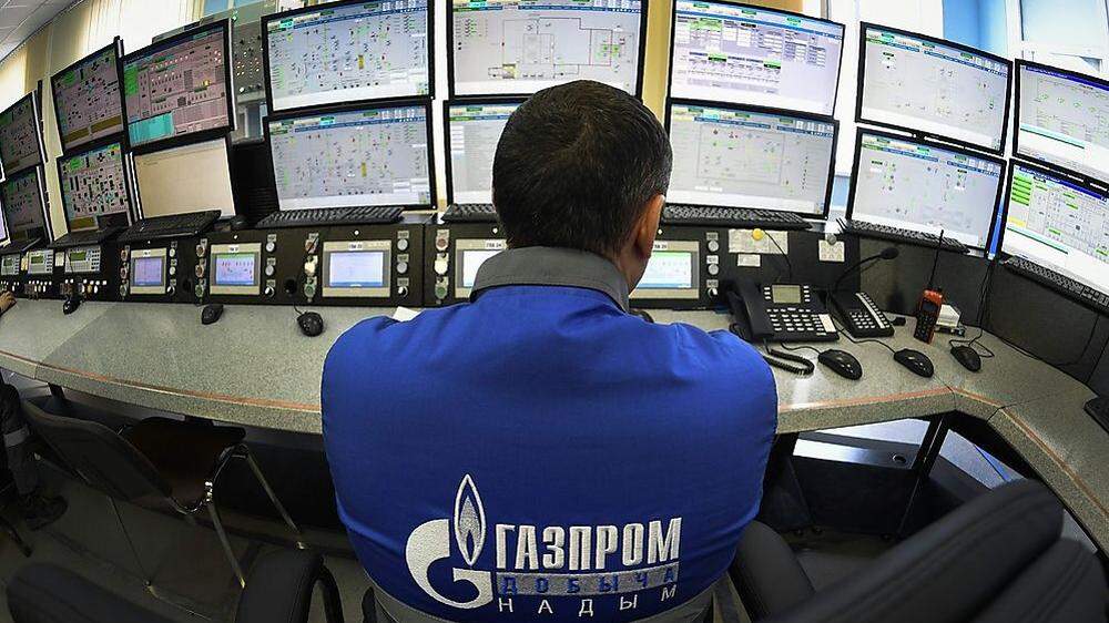 Gazprom liefert weniger Gas 