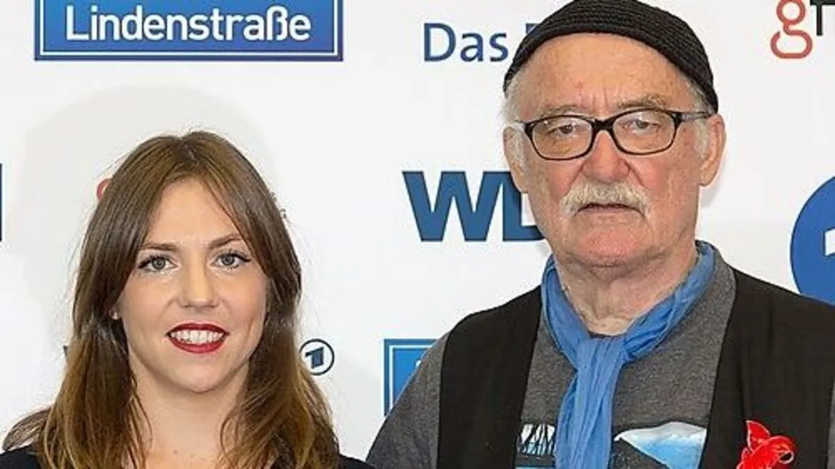 Protest: "Lindenstraße"-Erfinder Hans W. Geißendörfer und seine Tochter Hana