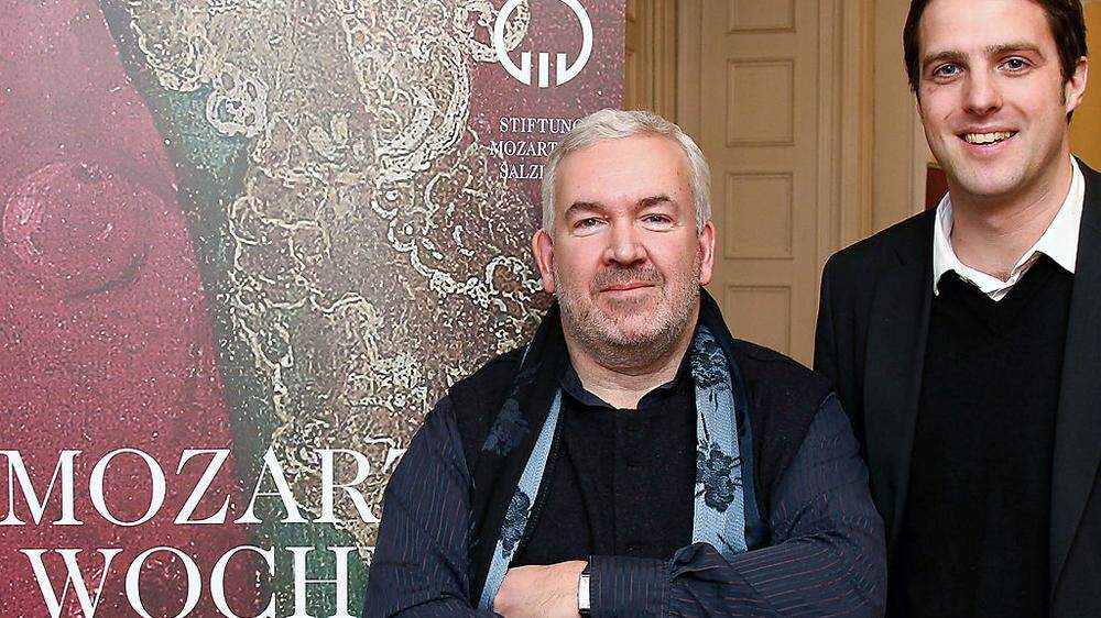 Marc Minkowski und Matthais Schulz, Leitungs-Duo der Mozartwochen