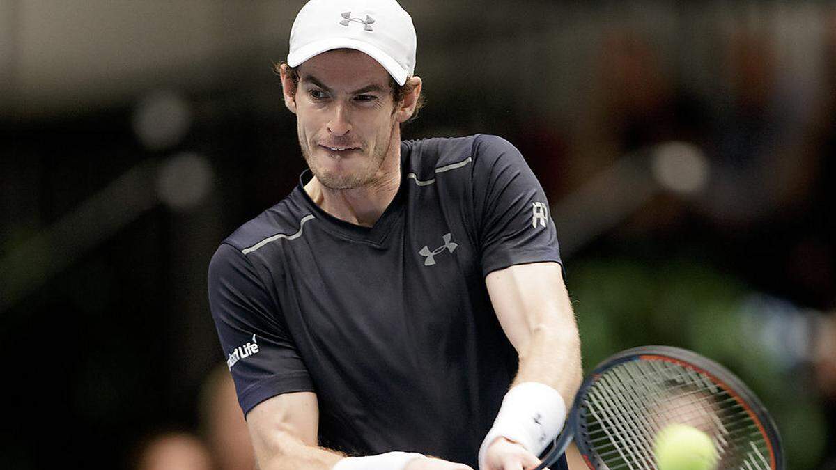 Andy Murray steht im Endspiel von Wien