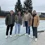 Lukas List, Nicolas Matzer, Phillip Angerer und Alessandro Resch (v.l.n.r) entschlossen sich eine Padel-Tennisanlage in Feldbach zu errichten