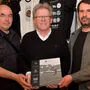 Martin Behr, Herbert Troger und Christian Wiedner bei der Buchpräsentation in Graz