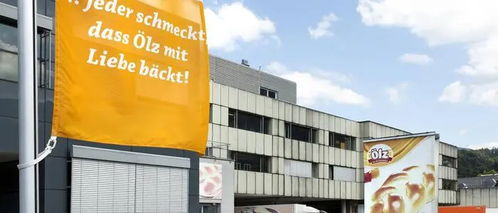 Ölz, der Meisterbäcker aus Dornbirn in Vorarlberg | Die klingende Werbebotschaft haben viele im Ohr: „Jeder schmeckt, dass Ölz mit Liebe bäckt“ - und das im großen Stil
