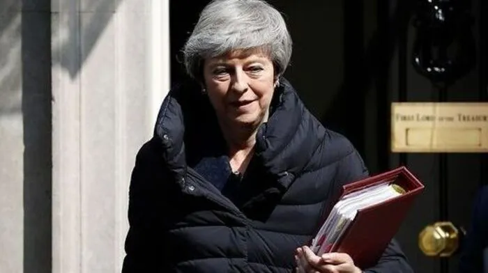 Die britische Premierministerin Theresa May