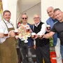 Gerhard Angerer, Günther Albel, Wolfgang Eder, Thomas Santler, Georg Overs und Christian Berger (von links)