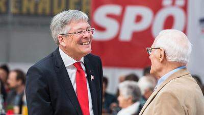 Landeshauptmann Peter Kaiser bei der 1. Mai-Veranstaltung in Völkermarkt