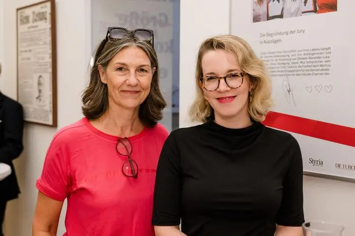 Gabi Waldner (ORF) und Christina Traar 