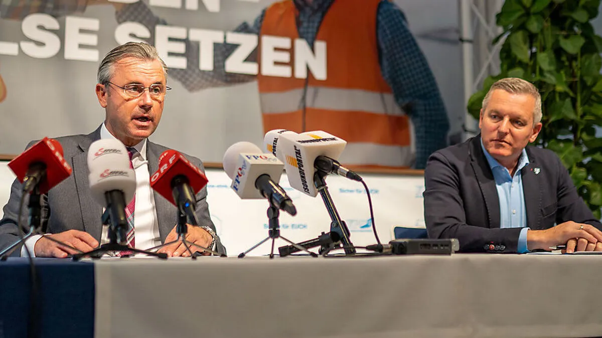 Norbert Hofer und Mario Kunasek sehen sich als Anwalt der Autofahrer