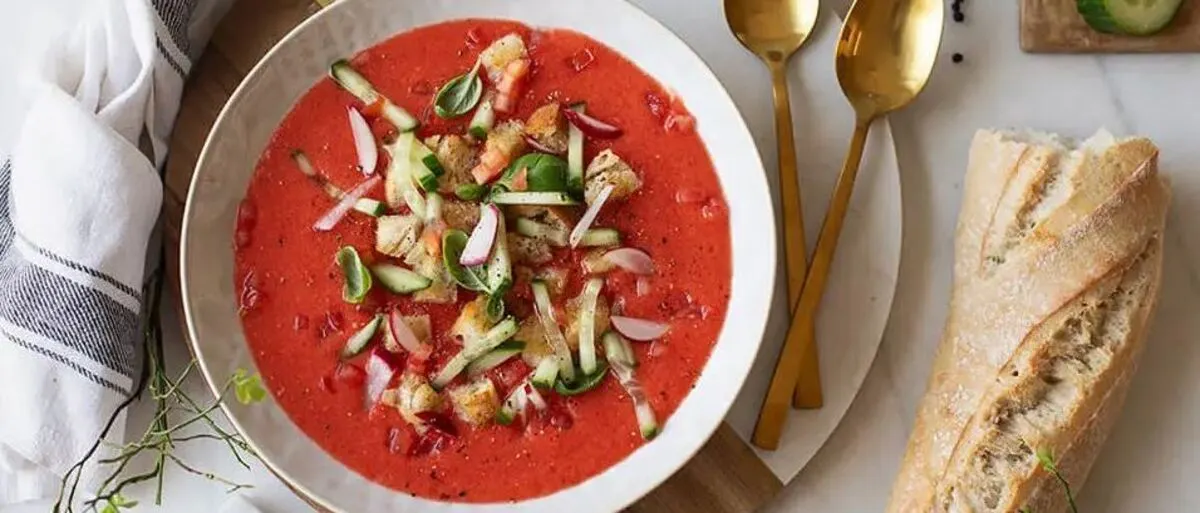 So cool, so gut: Gazpacho!
