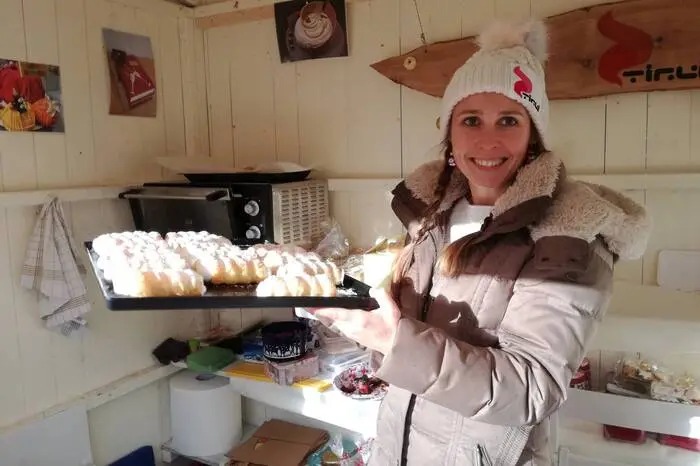 . . . die Villacherin Iris Gärtner hat sich als Zuckerbäckerin selbständig gemacht.