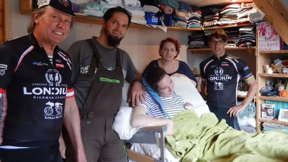 Wolfgang Dabernig, Johannes, Nathalie, Claudia Schneider und Michael Kurz