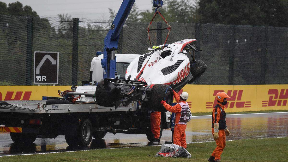 Crash von Mick Schumacher