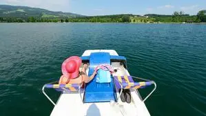 Warm, aber in gutem Zustand ist der Stubenbergsee