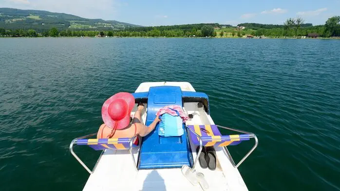 Warm, aber in gutem Zustand ist der Stubenbergsee