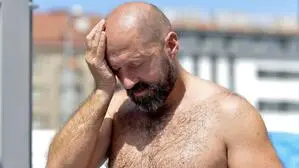 Extremschwimmer Josef Köberl, hier im Jahr 2019