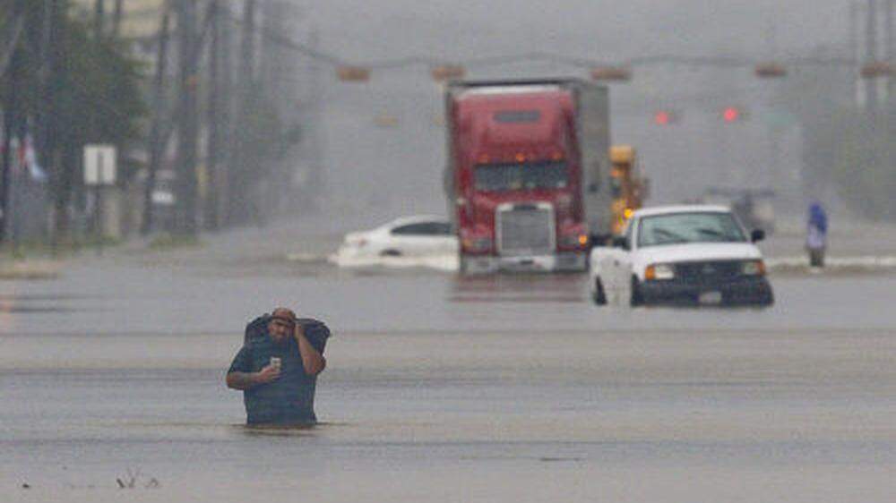 Überschwemmungen in der Millionenmetropole Houston