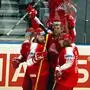Österreich besiegte bei der Eishockey-WM 2004 die Kanadier