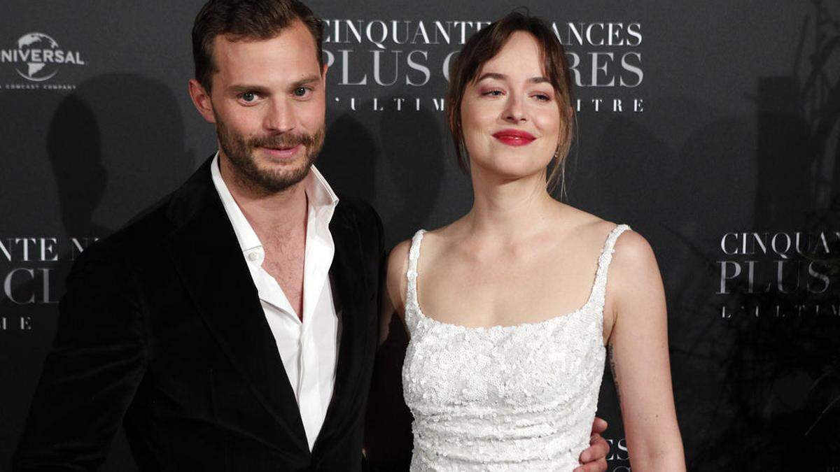 Jamie Dornan und Dakota Johnson.